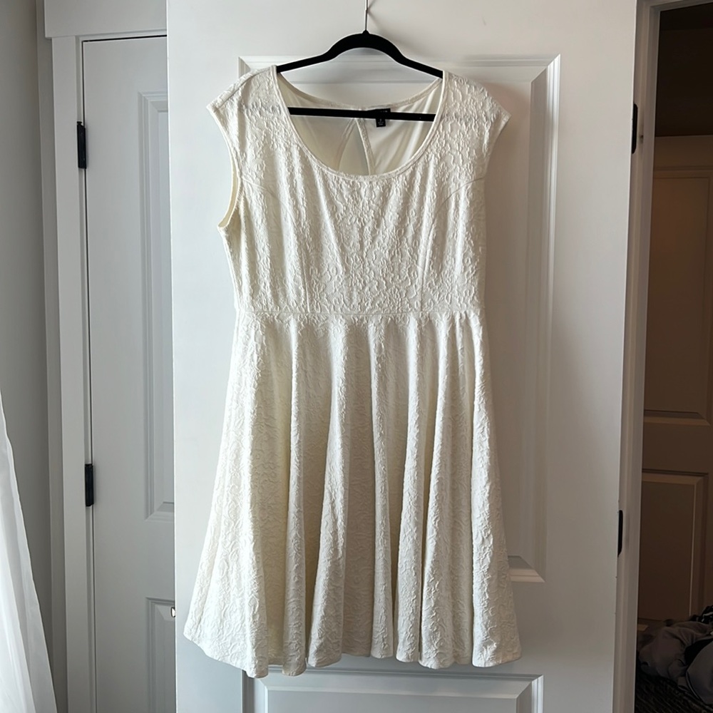 Torrid ivory dress- size 2